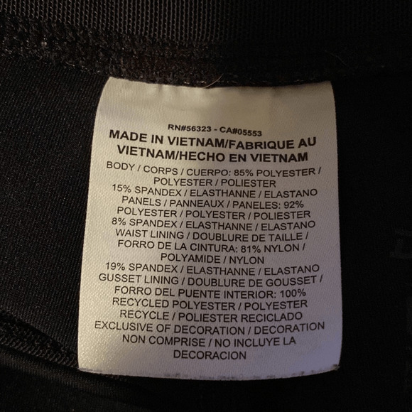 Nike Black Dri-Fit Athletic Capri Pants SZ Small Ankle Pants Pull-On Leggings - Picture 12 of 14